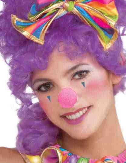 Pink Foam Circus Sweetie Clown Nose