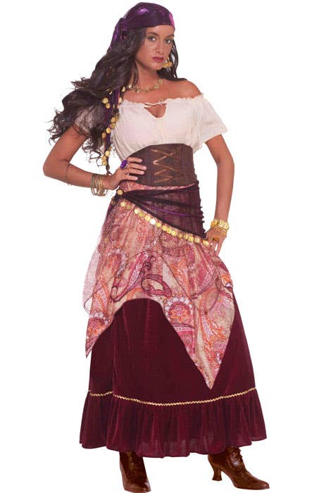 Womens Madame Gypsy Cirucs Costume - Main Image 