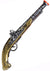 Bronze Pirate Musket Costume Weapon Gun