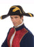 Deluxe Black and Gold Colonial Admiral Costume Hat - Main View