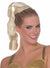 Women's Bouncy Ringlet Curls Blonde Ponytail Hairpiece Costume Accessory