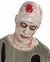 Corpse Grey Costume Bald Cap with Painted Red Wounds - Main Image