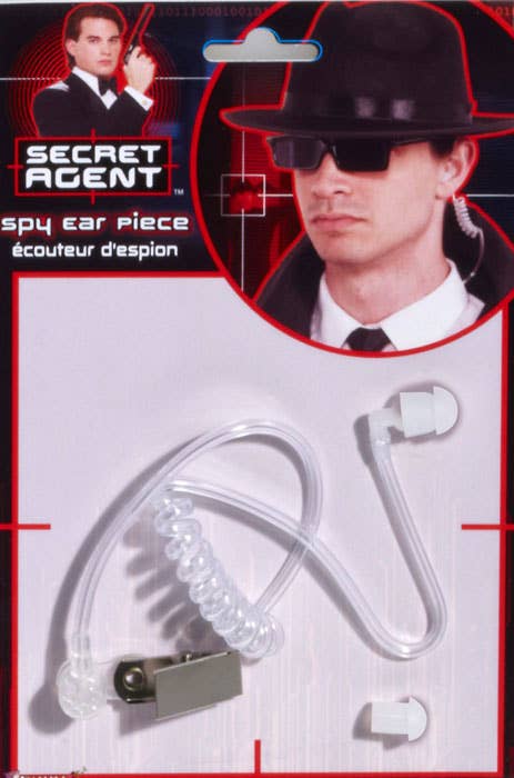 Novelty Secret Agent Ear Piece Costume Accessory