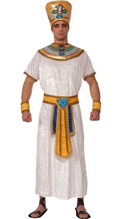 Men's Egyptian King Pharaoh Fancy Dress Costume Front