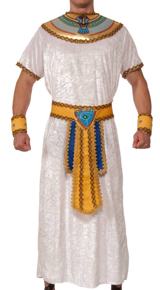 Men's Egyptian King Pharaoh Fancy Dress Costume Close