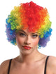 Women's Classic Clown Rainbow Curly Costume Wig Main Image