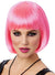 Short Pink Bob Women's Costume Wig Main Image