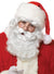 Men's Curly White Father Christmas Wig and Beard Set
