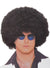 Frizzy Black Afro Costume Wig For Adults