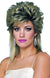 Women's 1980's Soap Star Blonde Mullet Wig with Black Regrowth 80s Costume Accessory - Main Image