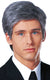 Business Man Dark Grey Men's Costume Wig