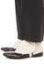 Men's White Vinyl 1920s Gangster Shoe Spats Costume Accessory - Main Image 