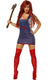 Women's Sexy Seed Of Chucky Halloween Cosutme