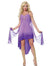Sexy Purple Roman Goddess Women's Costume Main Image