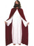 Mens Jesus Fancy Dress Costume with Red Robe