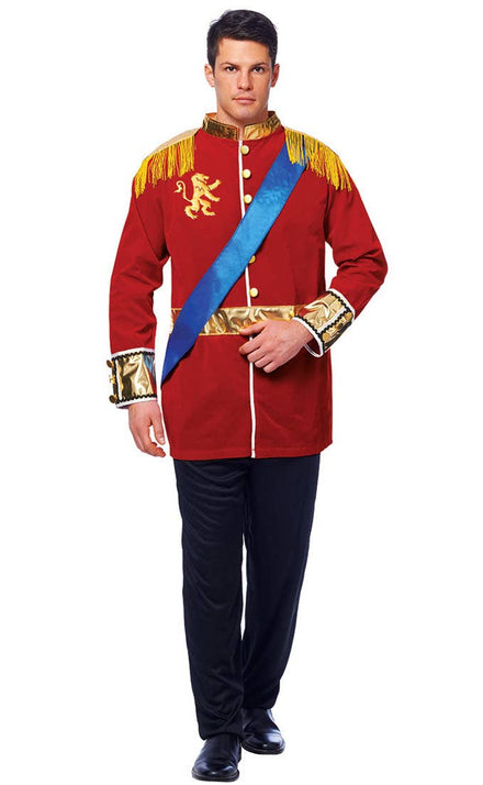 Prince Charming Men's Fairytale Fancy Dress Costume