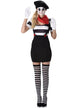 Image of French Mime Artist Women's Costume
