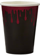 Image of Fright Night Blood Drip 8 Pack Paper Halloween Cups - Main Image