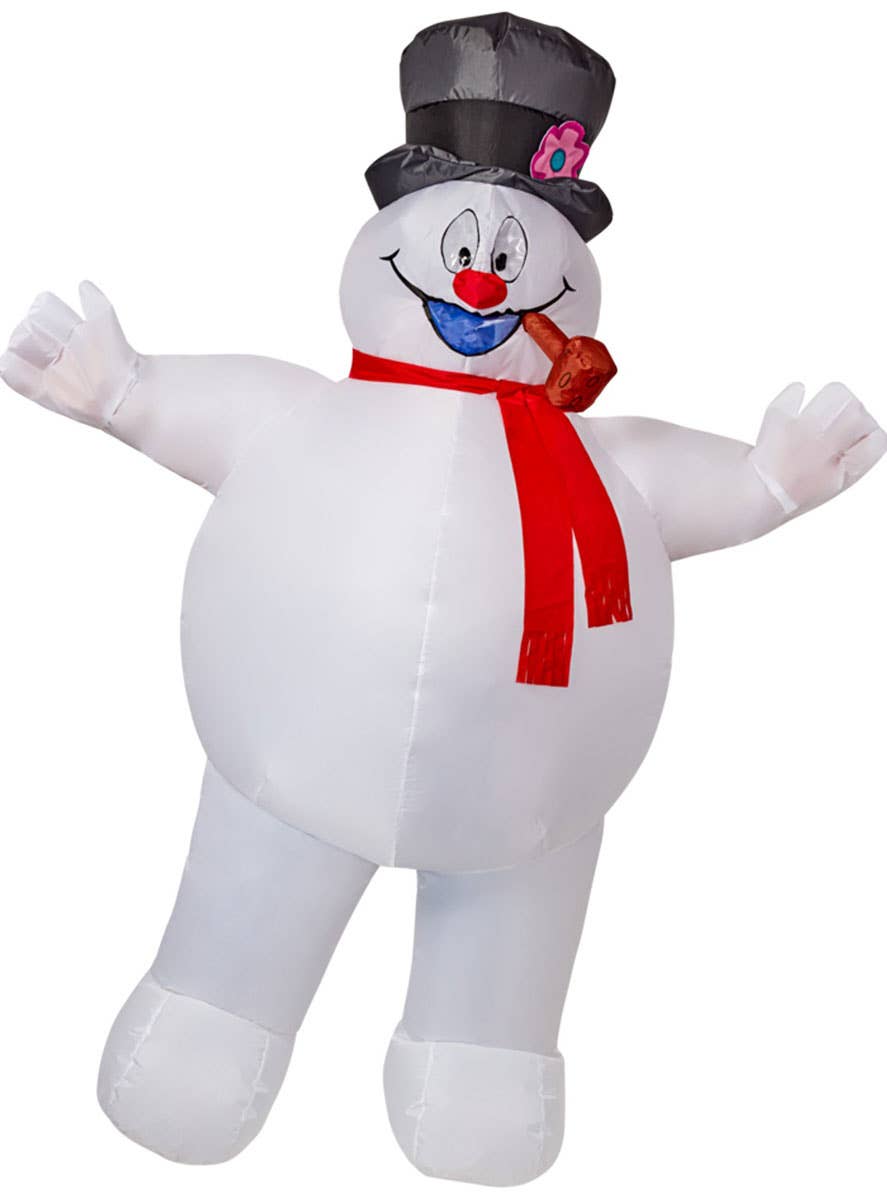 Image of Frosty The Snowman Adults Inflatable Christmas Costume