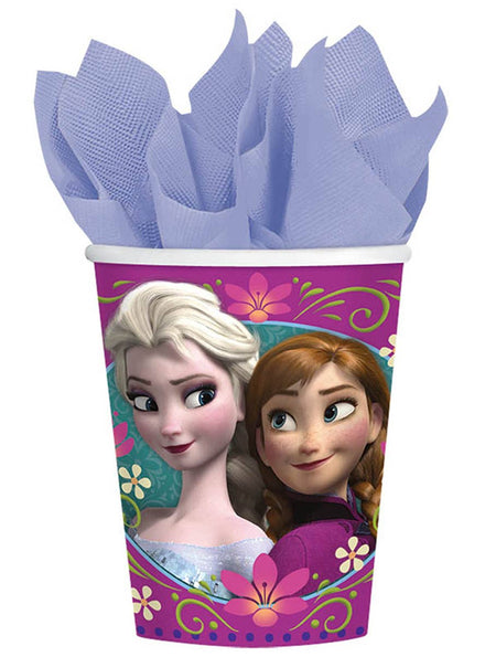 Image Of Frozen 8 Pack of 266ml Paper Cups