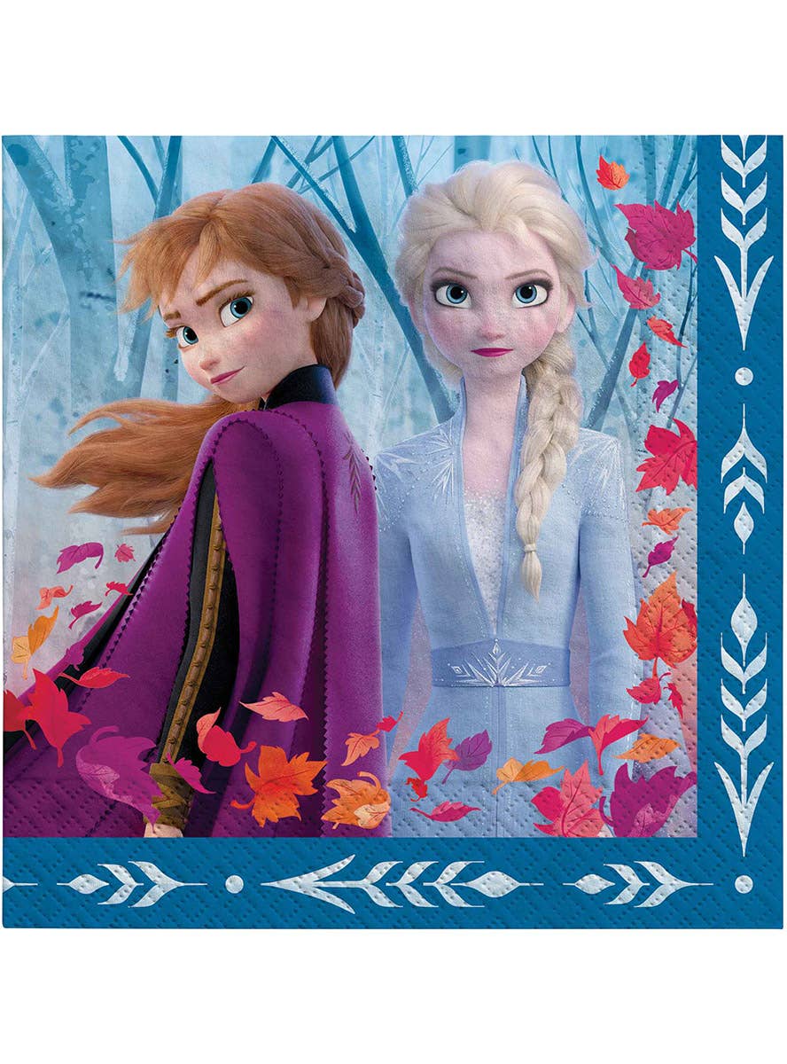 Image Of Frozen 2 Pack of 16 Paper Lunch Napkins