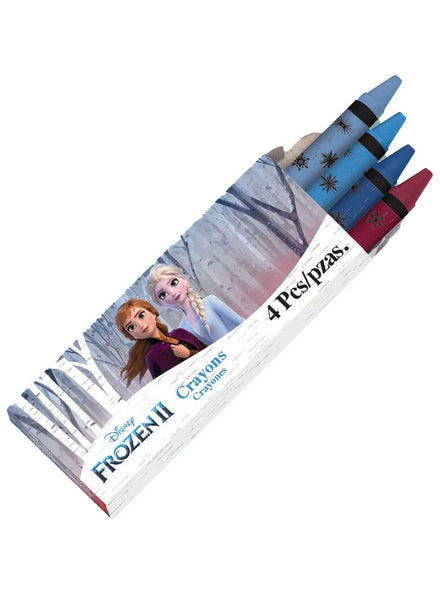 Image of Frozen 2 Pack of 4 Crayons Party Favours