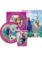 Image Of Frozen 40 Piece Party Supplies Pack