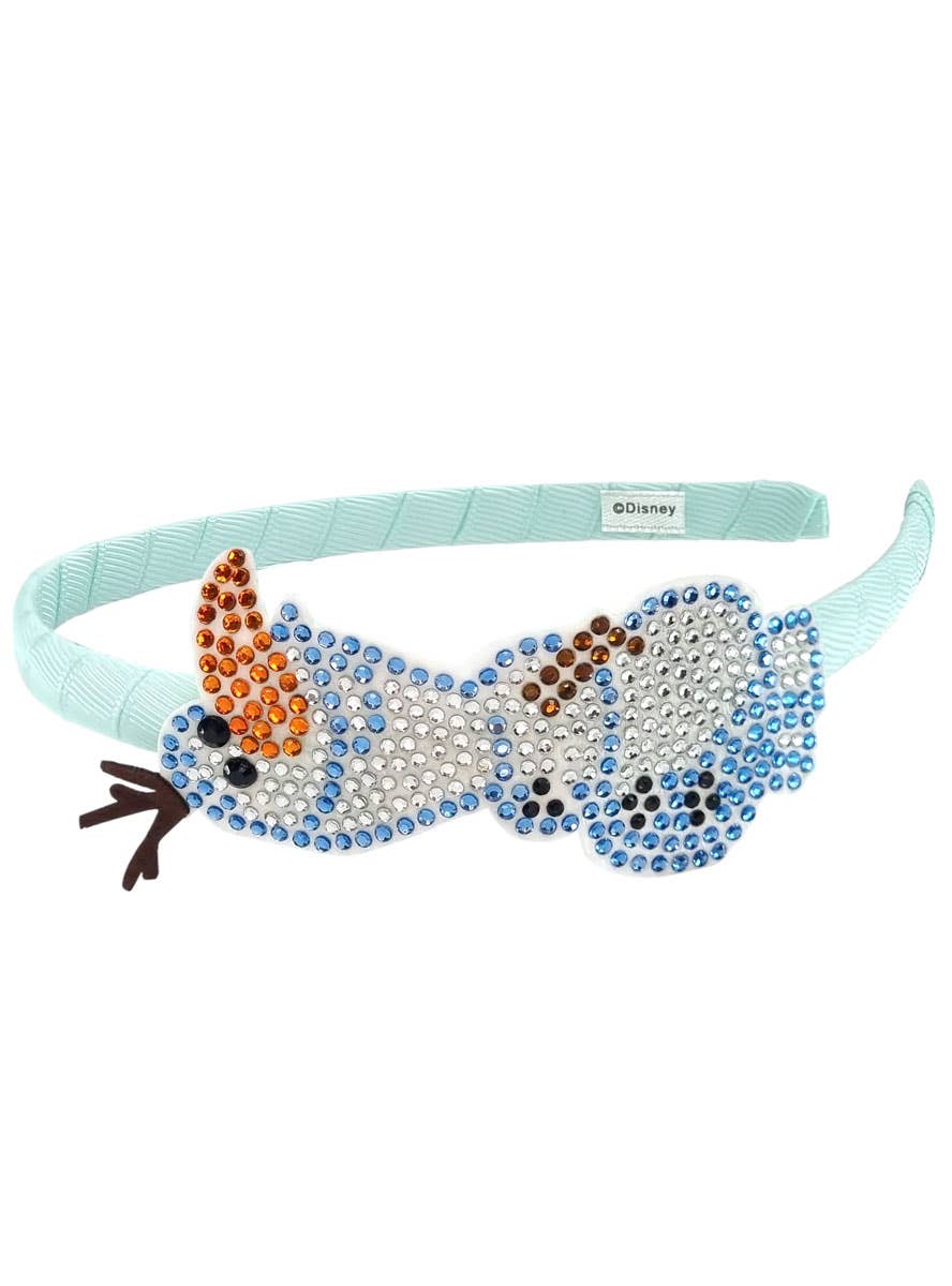 Image of Frozen Licensed Rhinestone Olaf Girls Costume Headband - Main Image