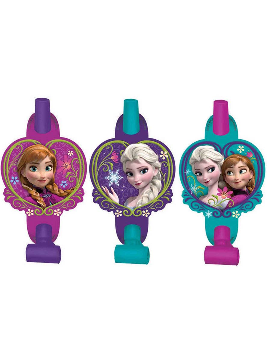 Image of Frozen 8 Pack of Blowouts Party Favours