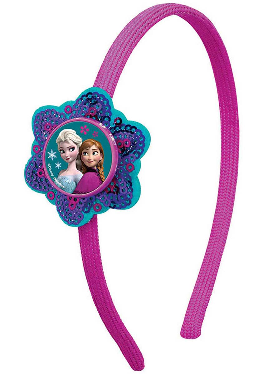 Image of Frozen Plastic Headband Costume Accessory