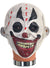 Image of Deluxe Scary Clown Rubber Latex Halloween Costume Mask