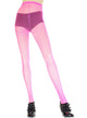 Image of Full Length Neon Pink Women's Fishnet Pantyhose