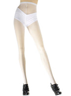 Image of Full Length Women's White Fishnet Costume Stockings