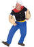 Mens Licensed Popeye Sailor Costume - Front Image