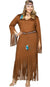 Plus Size Native American Indian Women's Fancy Dress Costume Main Image