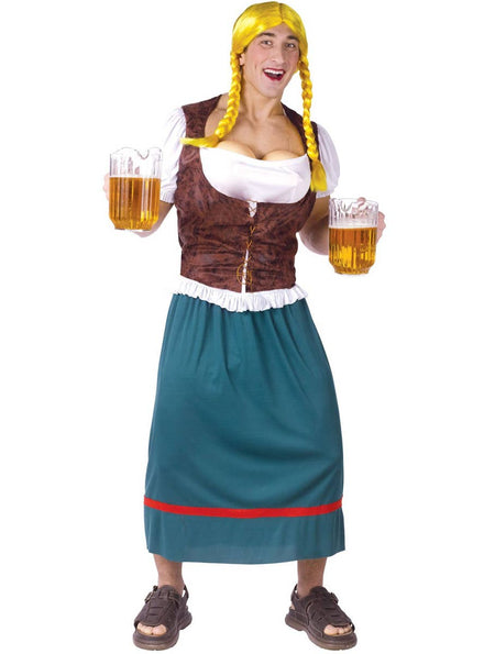 Novelty Men's Miss Oktoberbreasts Costume Main Image