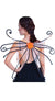 Black And Orange Glitter Spider Fairy Wings Halloween Costume Accessory Main Image