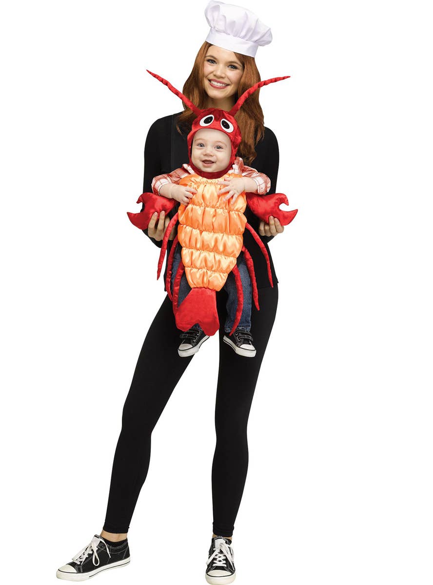 Adults Baby Lobster Infant Carrier Dress Up Costume