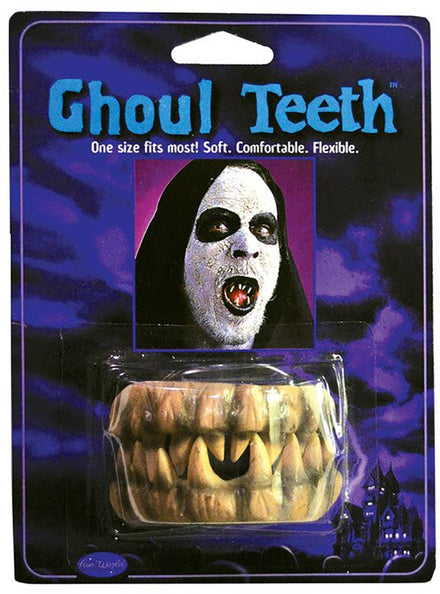 Fake Ghoul Teeth Halloween Costume Accessory