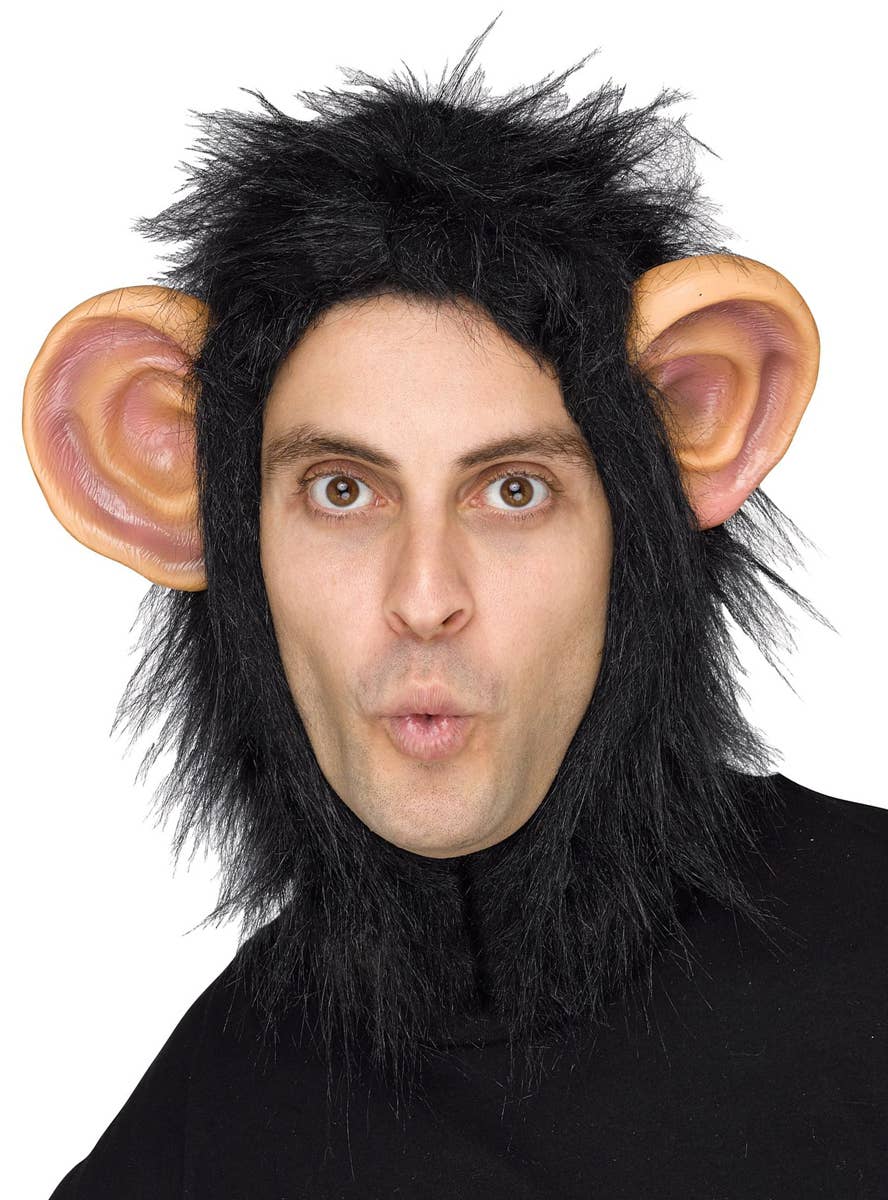 Image of Monkey Costume Hood with PVC Ears