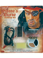The Pirate's Curse, Makeup Kit with Teeth and Braided Beaded Hair