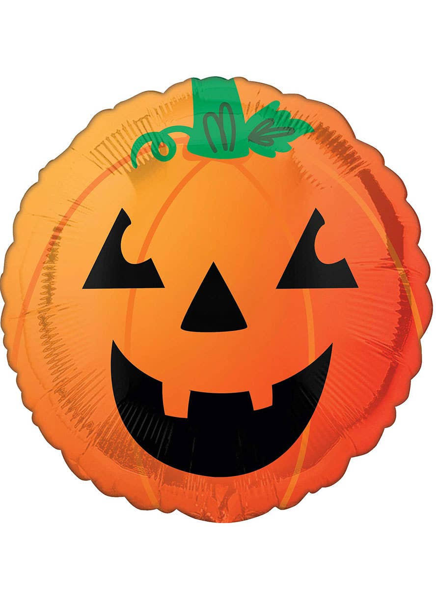Image of Fun and Spooky Pumpkin 45cm Halloween Balloon