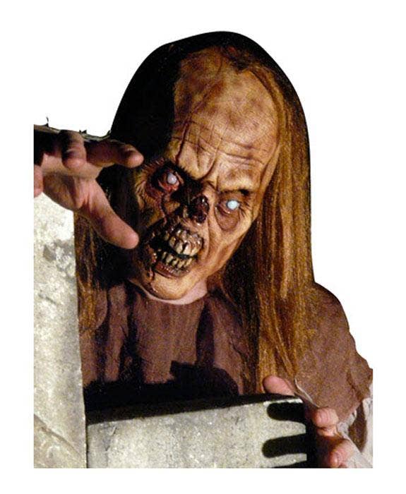 Deluxe Soft Halloween Zombie Prosthetic Latex Mask Alternative Image