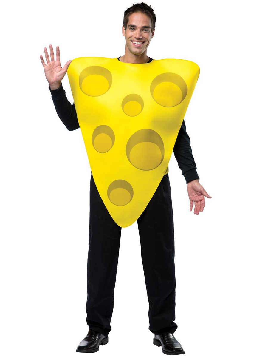 Image of Wedge of Cheese Adult's Funny Costume - Main Image