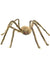 Image of Fuzzy Brown Large Fake Spider Halloween Decoration - Main Image