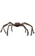 Large Posable Furry Brown Halloween Spider Decoration Prop Accessory Main Image