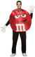Novelty Red M&Ms Costume for Adults