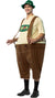 German Man Oktoberfest Lederhosen Hoopster Hooped Novelty Fancy Dress Costume Main Image