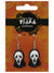 Scream Ghostface Halloween Costume Earrings - Main Image