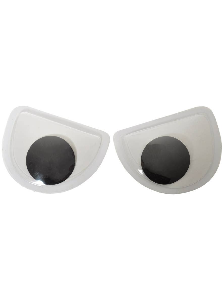 Image of Glow in the Dark Mad Googly Eyes Halloween Decoration - Main Image